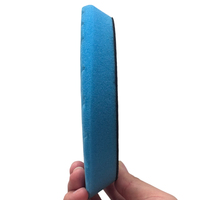 Tampons de polissage hexagonaux bleus multi-spécifications 3'/5'/6" en éponge pour le polissage de carrosserie automobile et le detailing