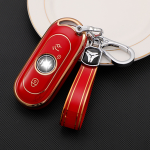 Cao Cấp Mềm TPU Chìa Khóa Xe Trường Hợp Bìa Shell Đối Với WM Weltmeister Ex5 Pro E5 <span class=keywords><strong>W6</strong></span> Ace Ex6 Cộng Với Ex5Z Vòng Chìa Khóa Keychain Túi Phụ Kiện - Product Image 6