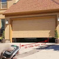 Télécommande de porte de garage multifréquence 280/868 MHz à 4 boutons, duplicateur de clé porte-clés, clonage de code fixe/rolling pour barrière