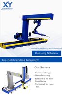 Station de soudage robotisée TIG laser avec bras robotisé à 6 axes, poste de travail de soudage cantilever, station de soudage robotisée automatique