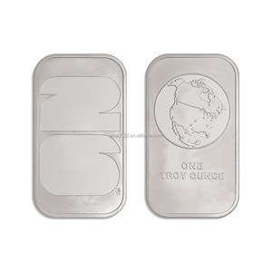 Barra <span class=keywords><strong>de</strong></span> Cobre y <span class=keywords><strong>Plata</strong></span> <span class=keywords><strong>de</strong></span> 1 <span class=keywords><strong>Onza</strong></span>, Recuerdo del Mundial <span class=keywords><strong>de</strong></span> Fútbol 2026, Edición Troy Ounce Bullion - Product Image 1