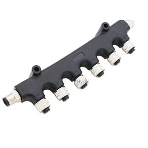 Connecteur en T NMEA2000 à double chute Connecteur M12 N2K scellé IP67 pour caméra de sécurité/détecteur de fumée - Product Image 5