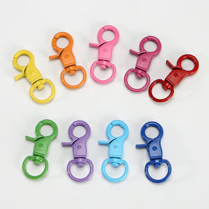 Accessoires <span class=keywords><strong>de</strong></span> quincaillerie DIY Boucle <span class=keywords><strong>de</strong></span> quincaillerie en alliage Porte-clés Boucle <span class=keywords><strong>de</strong></span> suspension pour bagage Type <span class=keywords><strong>de</strong></span> porte Crochet <span class=keywords><strong>de</strong></span> <span class=keywords><strong>serrage</strong></span> - Product Image 4