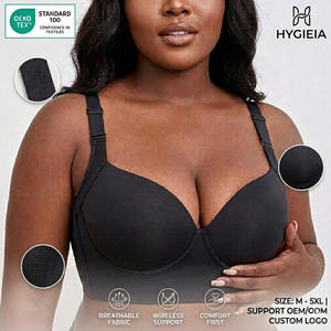 <span class=keywords><strong>Reggiseno</strong></span> <span class=keywords><strong>Modellante</strong></span> a Compressione Forte Hygieia, Minimizzatore Anti-Grasso Schiena, Senza Ferretto, per Donne Curvy, Taglie Forti, con Supporto - Product Image 1