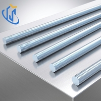 UTTERLY UTT7407 Durable Galvanized Carbon Steel All Thread Rod Fully Threaded Stud for Building Construction Projects