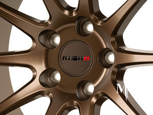 Ruedas personalizadas, ruedas de aleación de bronce antracita negro para NISMO LM RS1 <span class=keywords><strong>Nissan</strong></span> <span class=keywords><strong>300ZX</strong></span> 350Z JUKE Infiniti G35 Q50 Q60 - Product Image 2