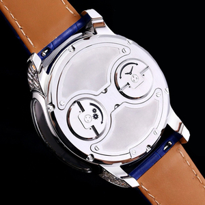 Montres personnalisées de haute qualité, entièrement serties de diamants, mouvement tourbillon étincelant, montre-bracelet élégante, cadeaux pour hommes pour Noël - Product Image 5