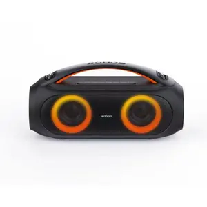 Obral Besar Gaya Baru Xdobo 80W Boombox Boom-Box Modis IPX5 Kedap Air Suara Deep Partybox Speaker Isi 4 Flip 5