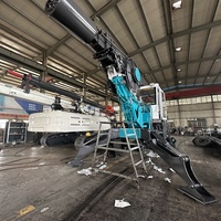 Foreuse rotative à tige carrée de type roue SDLQ LQ180, machine de forage de pieux de 15 m, mini-sondeuse de pieux vissés, mini-sondeuse de sol Soilmec