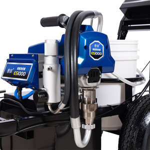آلة طلاء خطوط الطرق تعمل بالمحرك ES1000 72 فولت-20 أمبير، جهاز رش بدون هواء لرسم الخطوط بتدفق 3 لتر/دقيقة - Product Image 4
