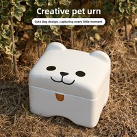 Suministros Funerarios para Mascotas, Comercio Electrónico Transfronterizo de Urnas Funerarias Hechas a Mano, Cajas de Cerámica para Guardar Cenizas de Perros, Ataúdes para Mascotas