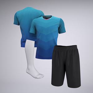 Custom Sublimatie Voetbal Uniform Training Voetbalshirt Sportkleding Voetbal Jersey Mannen Custom Voetbal Uniformen - Product Image 4