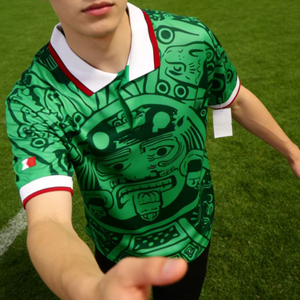 Maglia da calcio retrò Messico 2026 per partite importanti, anni 1998, 2010, 2011, 2013, 2014, con nomi VELA, <span class=keywords><strong>C</strong></span>.BLANCO, R.MARQUEZ e logo ufficiale per il Messico - Product Image 6