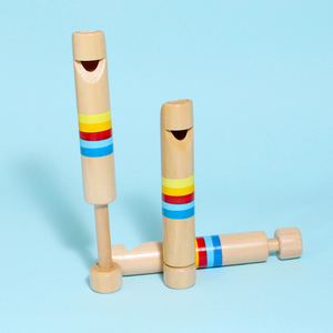 HOYE CRAFTS vendita calda giocattoli educativi musicali flauto <span class=keywords><strong>di</strong></span> <span class=keywords><strong>legno</strong></span> Piccolo Push Pull in <span class=keywords><strong>legno</strong></span> - Product Image 4