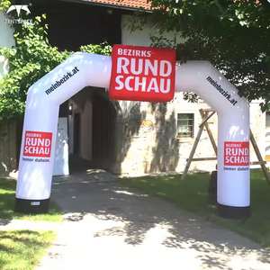 Tentspace pompa udara elektrik warna-warni 8-10 kaki lengkungan tiup tahan lama mudah pengaturan Tentspace untuk promosi acara luar ruangan - Product Image 5