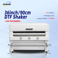 Nouvelle machine à secouer la poudre DTF entièrement automatique avec encre de sublimation, haute vitesse, économie d'énergie, 36 pouces/90 cm, secoueur DTF