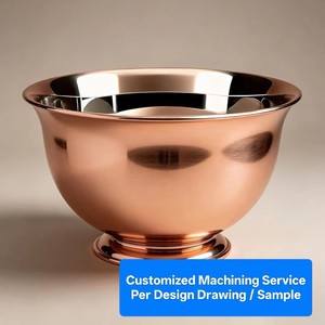 Custom Large Ice Bowl Luxury Ice Bucket Champagne Rose Gold Metal Stainless Steel Ice Bucket Cooler for Wine Beer Champagne - Product Image 1