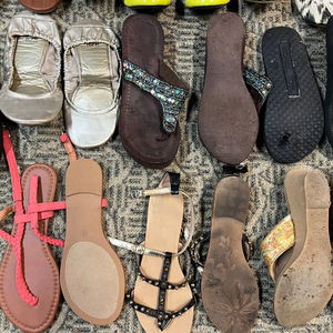 Sandalias <span class=keywords><strong>de</strong></span> Tacón Alto <span class=keywords><strong>de</strong></span> <span class=keywords><strong>Segunda</strong></span> <span class=keywords><strong>Mano</strong></span> para Mujer, Zapatos Planos Usados, Nuevos Estilos <span class=keywords><strong>de</strong></span> Alta Calidad - Product Image 2