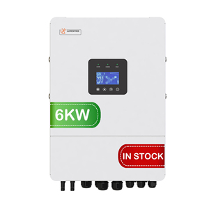 Lumentree Biến tần năng lượng mặt trời lai 6KW IP65 cho hệ thống gia đình Quạt làm mát không thấm nước 6000W biến tần năng lượng mặt trời có thể kết nối Máy phát điện - Product Image 1
