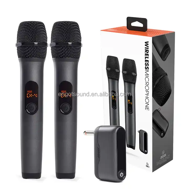 Microphone sans fil Bluetooth karaoké portable professionnel de