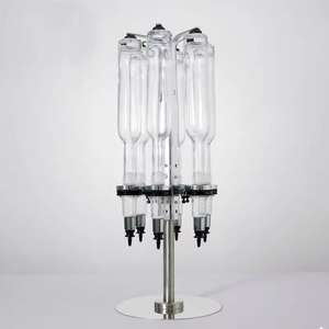 Macchina Riempitrice per Profumi di Nuovo Design, Circolare e Dorata, con Distributore a 6 Flaconi, Ideale per Bar dei Profumi - Product Image 5