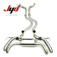 Nouveau système de soupape électronique performante pour Range Rover P530 4.4T L460 en acier inoxydable titane poli miroir