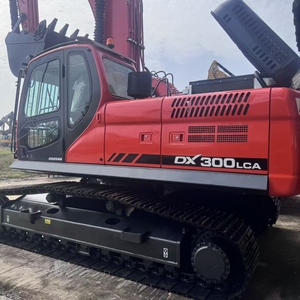 Excavatrice sur chenilles d'occasion coréenne Doosan Dx300LC-9 de 30 tonnes avec moteur et boîte de vitesses à vendre - Product Image 2