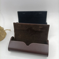 Emballage de lunettes de luxe pour lunettes de soleil Couverture en PU Pièces de lunettes de qualité supérieure Produits Pièces de monture de lunettes Étuis à lunettes personnalisés Sacs