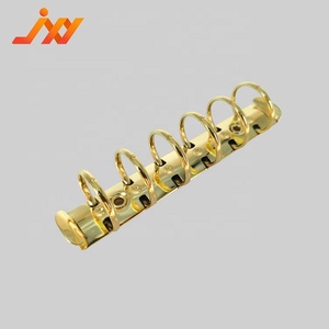 Kim loại chất kết dính Vòng cơ chế A7 6 nhẫn rời Lá Chất kết dính Clip O hình kim loại chất kết dính vòng Phụ kiện cho kế hoạch Tạp Chí noteboo - Product Image 5