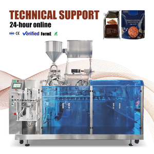 Machine d'emballage de sachets Doypack, remplissage et scellage automatiques de sachets préformés pour les noix, les bonbons, le sel, la poudre, fabrication en Chine - Product Image 6
