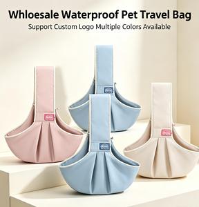 Bolso Bandolera Personalizado para Mascotas OEM ODM, Bolso de Viaje Impermeable para Perros Pequeños y Medianos - Product Image 1