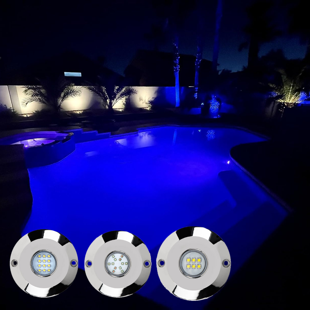 Waterproof IP68 Underwater Pool Light Leds RGB RGBW 12V for Pool