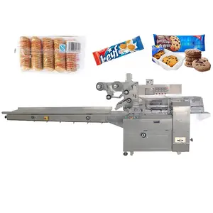 Echo Automatische Cookies Muffin Tiramisu Macaron Cup Cake Sandwich Koekjes Rookwolken Kussen Pouch Verpakking Machine