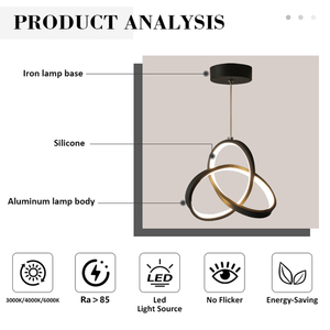 Đèn chùm hành lang tối giản kiểu nhà máy OEM, chiều cao điều chỉnh được, dành cho nhà hàng, lối vào, ban công nhỏ, hành lang, phòng ngủ - Product Image 5