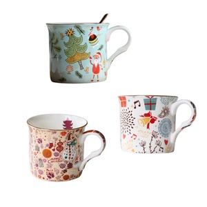 Ustom-<span class=keywords><strong>tazas</strong></span> de cerámica para Navidad, <span class=keywords><strong>tazas</strong></span> de porcelana con el mejor <span class=keywords><strong>precio</strong></span> y calidad para café, té y leche - Product Image 1