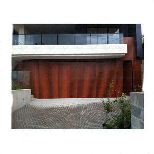 Porta del <span class=keywords><strong>Garage</strong></span> Moderna Porte <span class=keywords><strong>Basculanti</strong></span> <span class=keywords><strong>per</strong></span> <span class=keywords><strong>Garage</strong></span> Porte Pieghevoli Verticali Nere con Rivestimento - Product Image 4