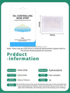 Parches Nasales Hidrocoloides al por Mayor - Tiras Absorbentes de Puntos Negros <span class=keywords><strong>Grandes</strong></span> para el Cuidado Diurno y Nocturno - Product Image 6