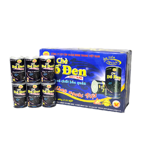 Vietnamese <b>Sweet</b> Black Bean Dessert 365g <b>Tin</b> Can Pack Instant Refreshing Healthy Beverage for Export - Product Image 2