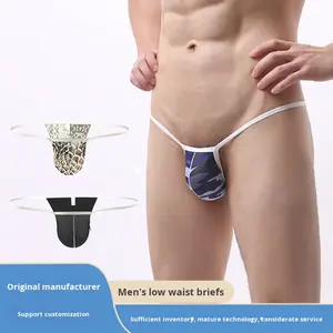 <span class=keywords><strong>Slip</strong></span> erotici a vita bassa da <span class=keywords><strong>uomo</strong></span> Sexy Multi-stile traspirante in maglia solida all'ingrosso in Nylon - Product Image 3