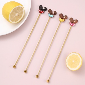 แท่งคนบาร์เทนเดอร์สแตนเลส304สุดสร้างสรรค์พร้อมดีไซน์ทันสมัยที่กวนผงสำหรับงานเลี้ยง<span class=keywords><strong>ชา</strong></span>กาแฟนม - Product Image 3