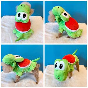 <span class=keywords><strong>Disfraz</strong></span> Casual de Terciopelo Azul Cristal <span class=keywords><strong>para</strong></span> <span class=keywords><strong>Perro</strong></span> Golden Retriever, Teddy, Gato - Abrigo de Poliéster <span class=keywords><strong>para</strong></span> Invierno - Product Image 6