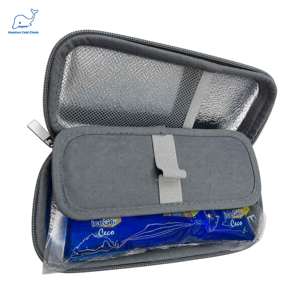Bolsa de Viaje para <span class=keywords><strong>Insulina</strong></span>, Aprobada por la TSA, Cadena de Frío de 2-8°C, Estuche Impermeable para Bolígrafos Diabéticos, Diseño Discreto Tipo Taza, Enfriador Aislado para Medicamentos - Product Image 1
