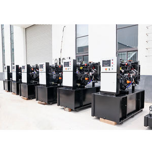 आवासीय उपयोग के लिए आधार खुले फ्रेम डिजाइन पर बड़े ईंधन टैंक के साथ 50kw 63kva ओपन डीजल जनरेटर - Product Image 3