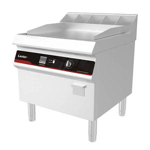 Grande plaque chauffante en fer à plat à induction commerciale 10KW Lestov pour restaurant de camion de nourriture griller la nourriture - Product Image 1