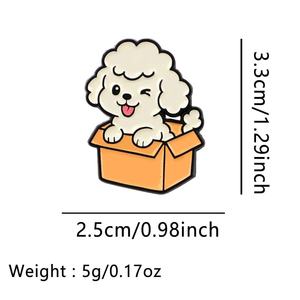 Pins de Solapa de Animales de Aleación de Zinc al por Mayor para Gatos y Perros - Pins Metálicos para Mochilas, Sombreros y Bolsos - Product Image 5