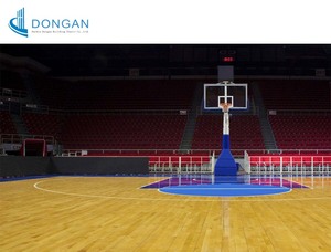 Terrain <span class=keywords><strong>de</strong></span> basketball intérieur en structure acier préfabriquée, résistant aux intempéries et à la corrosion, pour les installations sportives publiques - Product Image 3