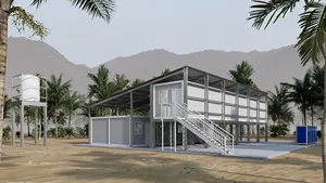 2025 Phật Sơn nhà máy tùy chỉnh di động sẵn sàng container 20ft văn phòng chỗ ở Capsule <span class=keywords><strong>Modular</strong></span> văn phòng cho công nhân Châu Phi - Product Image 6