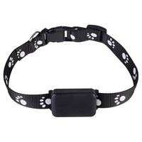 Traceur GPS intelligent P03 compatible Android, sans fil, étanche, en plastique, pour animaux de compagnie, avec collier détachable anti-perte pour chats et chiens