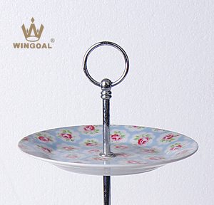 Présentoir à gâteaux en acier inoxydable, plateau <span class=keywords><strong>de</strong></span> service à 3 niveaux pour fête <span class=keywords><strong>de</strong></span> mariage - Product Image 2