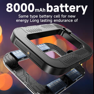 Большой 20 Вт высокой мощности Rgb селфи-камера для телефона кольцевой светильник ручной перезаряжаемый кольцевой светильник с держателем для телефона - Product Image 5